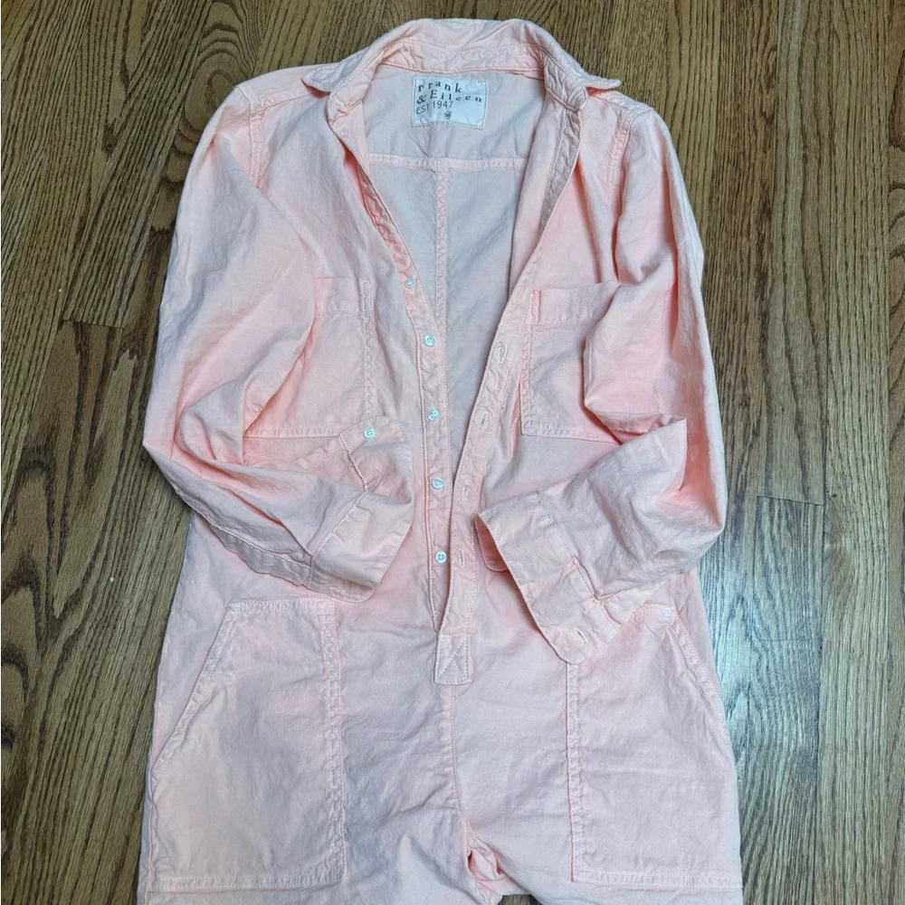 Frank & Eileen Peach Playsuit - Picture 4 of 4